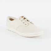 Womens Timberland EK Casco Bay 3959R Light Beige Leather Lace Up Casual Shoes